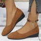 🎀2025 Nieuwe aankomst🔥👣 Elegant Lightweight Anti-Slip Low Heel Wedge Shoes - Comfort en ondersteuning van de voetboog 💕