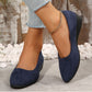🎀2025 Nieuwe aankomst🔥👣 Elegant Lightweight Anti-Slip Low Heel Wedge Shoes - Comfort en ondersteuning van de voetboog 💕