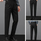 Heren Casual Lichte Oudere Stijl Slim Fit Kostuumbroek
