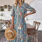 🌸Elegante boho jurken met bloemenpatroon