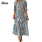 🌸Elegante boho jurken met bloemenpatroon