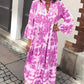 🌸Seizoensjurk 50% OFF🌸 Boheemse print maxi-jurk
