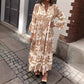🌸Seizoensjurk 50% OFF🌸 Boheemse print maxi-jurk