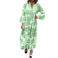 🌸Seizoensjurk 50% OFF🌸 Boheemse print maxi-jurk