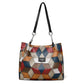 Patchwork-Tragetasche für Damen