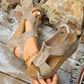 Trendy sandalen met sleehak voor vrouwen