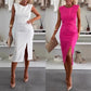 【S-3XL】💖Women’s Sleeveless Bodycon Dress with Slit