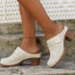 🔥HETE VERKOOP 50% KORTING💕Orthopedische Sandalen met Slip On Gesloten Teen Chunky Heel voor vrouwen