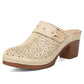 🔥HETE VERKOOP 50% KORTING💕Orthopedische Sandalen met Slip On Gesloten Teen Chunky Heel voor vrouwen