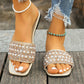 Comfortabele Stijlvolle Vierkante Teen Sandalen voor Vrouwen