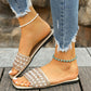 Comfortabele Stijlvolle Vierkante Teen Sandalen voor Vrouwen