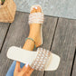 Comfortabele Stijlvolle Vierkante Teen Sandalen voor Vrouwen