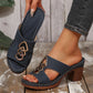 🔥2025 Nieuwe 50% korting Hete verkoop🔥  Fashion Hoge hak sandalen met open teen