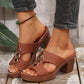 🔥2025 Nieuwe 50% korting Hete verkoop🔥  Fashion Hoge hak sandalen met open teen