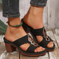 🔥2025 Nieuwe 50% korting Hete verkoop🔥  Fashion Hoge hak sandalen met open teen