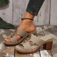 🔥2025 Nieuwe 50% korting Hete verkoop🔥  Fashion Hoge hak sandalen met open teen