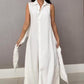 🌸Zomerjurken 50% korting🌸Mouwloze maxi-jurk voor dames (met riem)