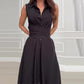 🌸Zomerjurken 50% korting🌸Mouwloze maxi-jurk voor dames (met riem)