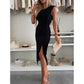 【S-3XL】💖Women’s Sleeveless Bodycon Dress with Slit