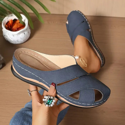 👡 Holy Day 60% korting - Sandalen met ronde teen voor dames🔥