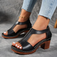 🔥  Hete verkoop - Bespaar 49% 🔥 Damessandalen met hoge hak-Arch Support Damessandalen