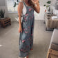 ✨2026 Hot Sale --50% korting💖Dames casual jumpsuit met print van denim