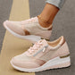 Casual Mesh Sneakers met Loopzool en Ritssluiting voor dames