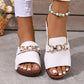 👡✨Orthopedische sandalen met gouden gesp