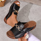 👡✨Orthopedische sandalen met gouden gesp