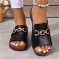 👡✨Orthopedische sandalen met gouden gesp