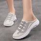 Comfortabele en ademende slippers met gesloten teen