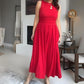 Elegante rondehalsjurk voor dames👗