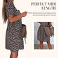 Casual V-hals met dames met korte mouwen met korte mouwen