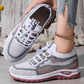 Relaxte hardloopschoenen met veters voor dames