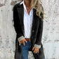 Klassieke halflange elegante jas voor dames