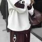 Color-Block Pullover Hoodie & Joggingbroek Set – Opvallend Design, Comfortabel Voor Alledag