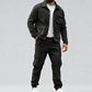 Heren Retro Jas & Cargo Broek 2-Delige Set