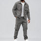 Heren Retro Jas & Cargo Broek 2-Delige Set