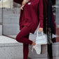 Casual set voor dames: sweatshirt en legging