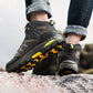Hoge, lichte en slipvaste wandelschoenen