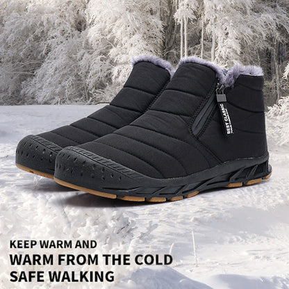 Warme kunstbont gevoerde waterdichte winterschoenen voor buiten