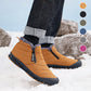 Warme kunstbont gevoerde waterdichte winterschoenen voor buiten