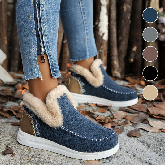 Comfortabele winter instapschoenen voor dames