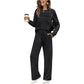 🔥LAST DAY SALE 70% OFF👍✨Women's Crew Neck Top & Drawstring Pants Short Set