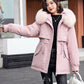 Beste cadeau - Dikke parka met ruime capuchon van synthetisch fleece voor dames