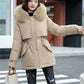 Beste cadeau - Dikke parka met ruime capuchon van synthetisch fleece voor dames