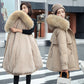 Beste cadeau - Dikke parka met ruime capuchon van synthetisch fleece voor dames
