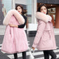 Beste cadeau - Dikke parka met ruime capuchon van synthetisch fleece voor dames