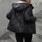 Casual katoenen jassen met capuchon voor dames