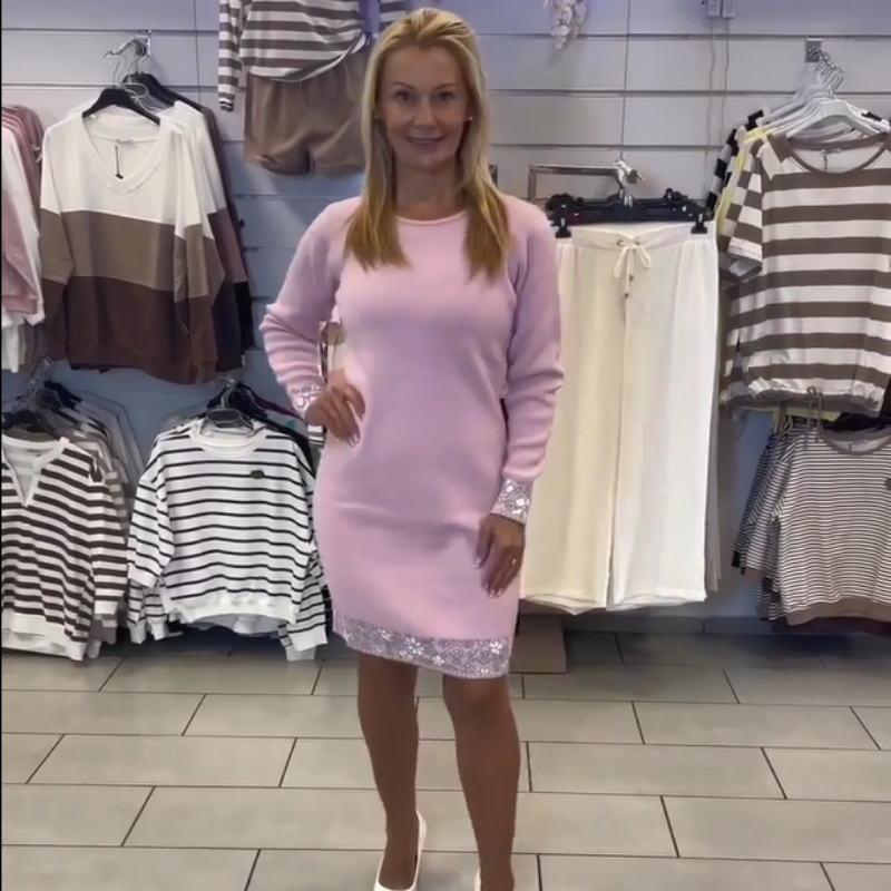 Damesjurk met ronde hals b.young Manina - Truien - Kleding - Dames Damesjurk met ronde hals b.young Manina - Truien - Kleding - Dames